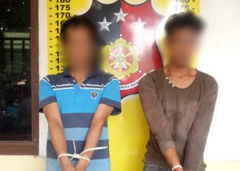 Terlibat Kasus Narkoba, Ridwan Simangunsong dan Robin Pandiangan Diringkus Polsek Perdagangan