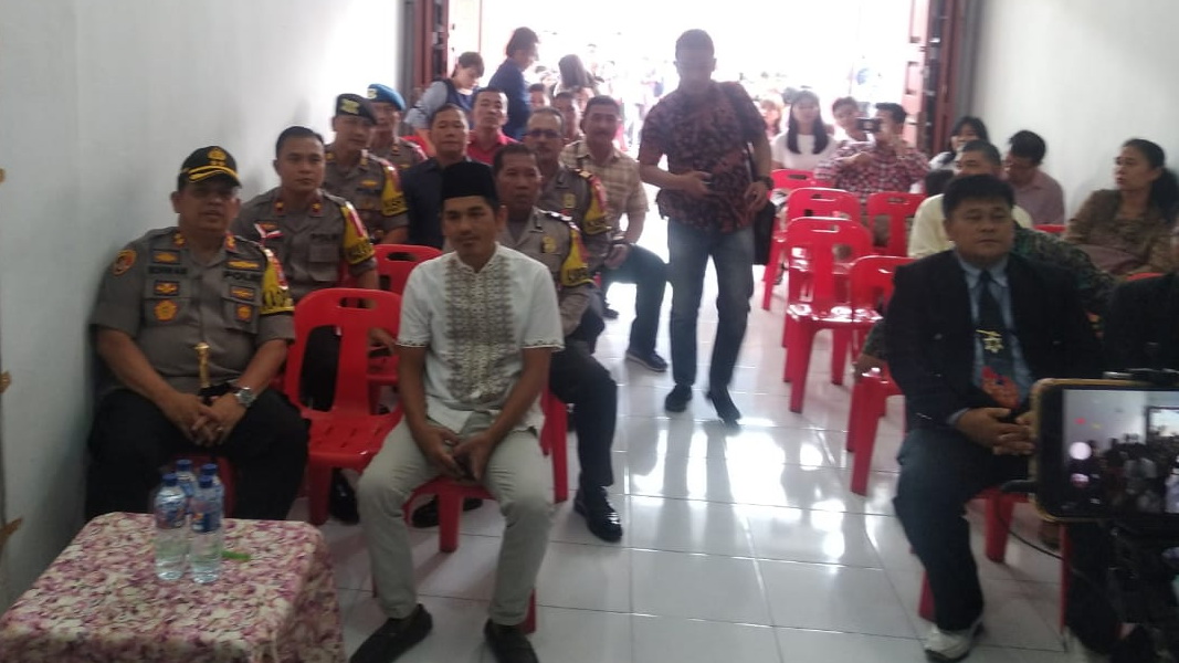 Pasca Adanya Penolakan Warga, Kapolres Pelabuhan Belawan Resmikan Rumah Ibadah Gereja Bethel Indonesia di Martubung