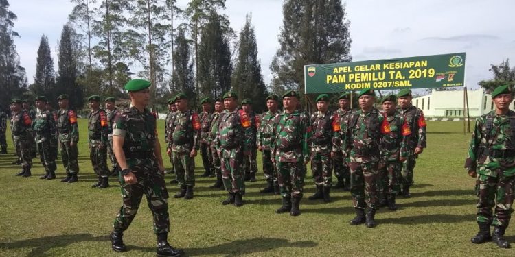 Dandim 0207 Simalungun Ingatkan Prajurit Harus Netral dalam Pemilu Dandim 0207 Simalungun Ingatkan Prajurit Harus Netral dalam Pemilu