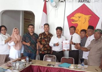 Bacalon Walikota Siantar Marsal Harahap Ambil Formulir Dari Partai Gerindra