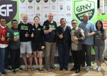 Peserta GFNY Samosir Disambut Welcoming Dinner