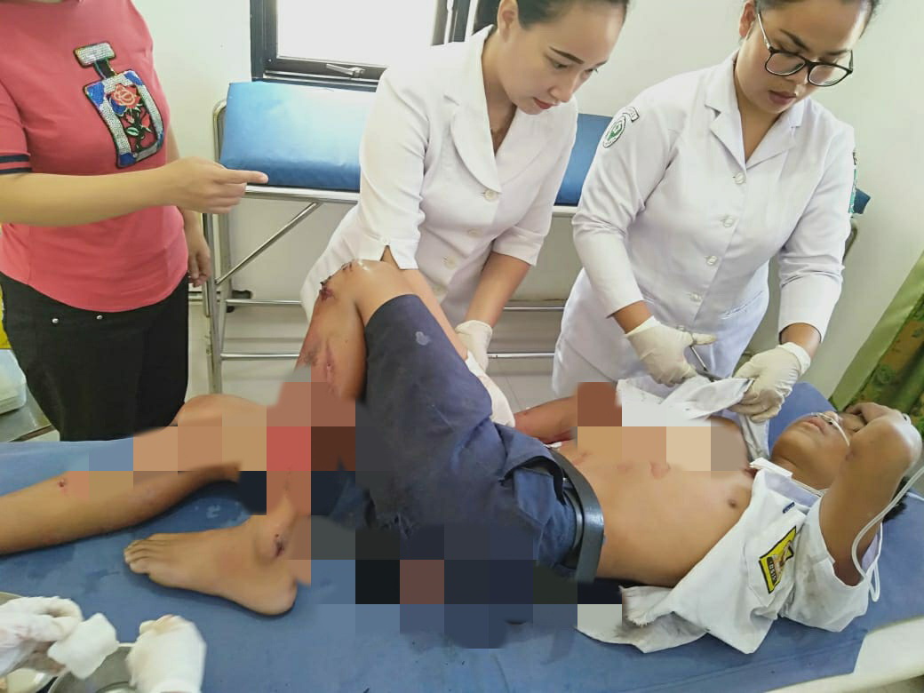 Dua Siswa Bersaudara asal Porsea Digilas Truk di Parapat Dua Siswa Bersaudara asal Porsea Digilas Truk di Parapat