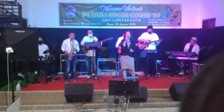 GKPI Siantar Kota Gelar Konser Virtual, Galang Dana Untuk Tim Medis dan Warga Terdampak Covid 19