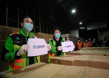 Gojek Impor 5 Juta Masker untuk Jaga Kesehatan dan Keselamatan Mitra Driver dari Risiko Penyebaran Covid-19