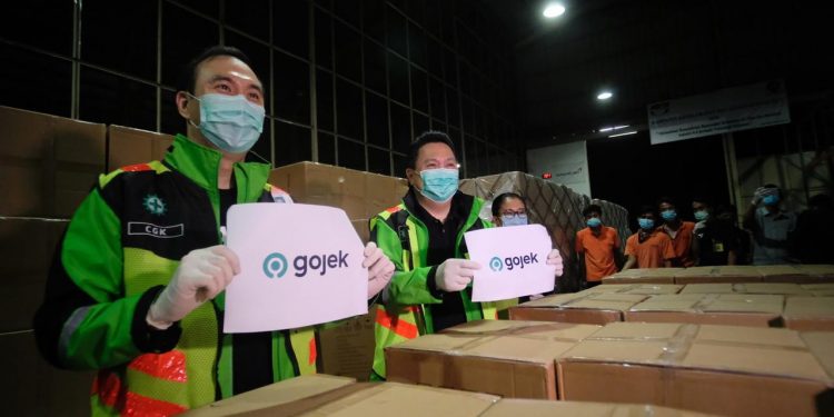 Gojek Impor 5 Juta Masker untuk Jaga Kesehatan dan Keselamatan Mitra Driver dari Risiko Penyebaran Covid-19
