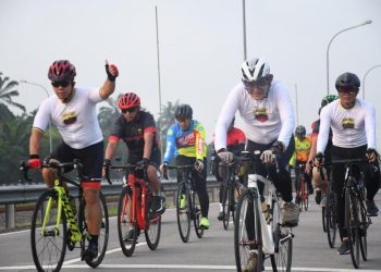 Budayakan Olah Raga, Pangdam Ajak PJU Kodam I/BB Rutinkan Gowes