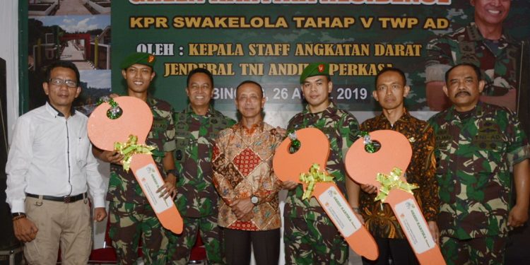 6.000 Rumah, Wujud Komitmen TNI AD Sejahterakan Prajurit dan PNS 6.000 Rumah, Wujud Komitmen TNI AD Sejahterakan Prajurit dan PNS