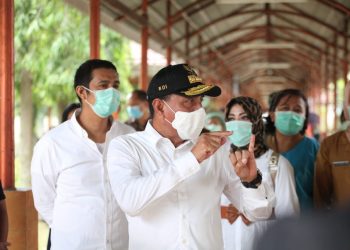 Gubsu Tinjau RSUD Djasamen Saragih, Minta Lakukan yang Terbaik dalam Penanganan Covid-19