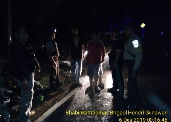 Antisipasi Tindak Kejahatan, Polres Lampung Barat Tingkatkan Patroli Malam