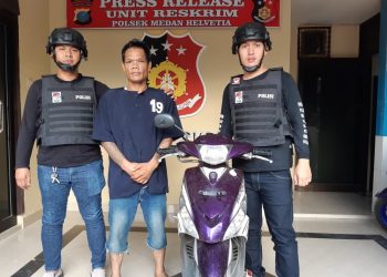 Ditinggal Tidur, Sepeda Motor Guru Agama Digasak Tahan Situmeang