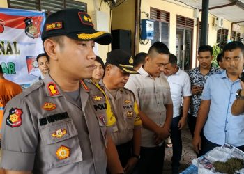 Semester I 2019, Polres Siantar Gulung 79 Tersangka Narkoba. Kapolres Janji Habisi Sisanya