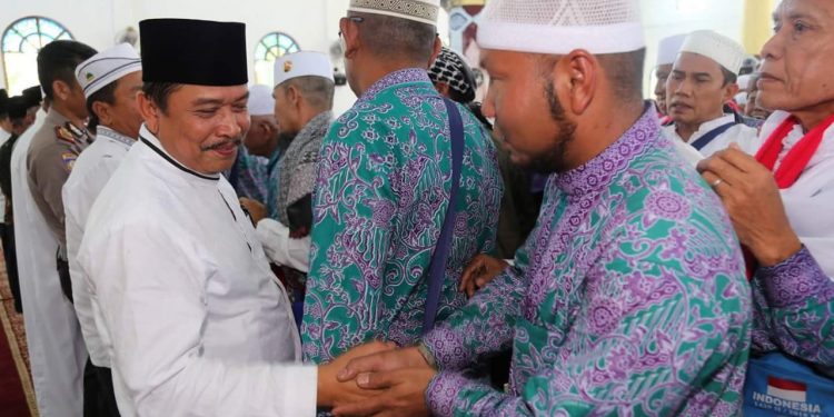 Pemkab Labuhanbatu Sambut Kepulangan Jamaah Haji Pemkab Labuhanbatu Sambut Kepulangan Jamaah Haji