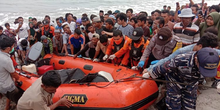 Harianto Sihite Korban Tenggelam di Perairan Barus Ditemukan pada Pencarian Hari ke-4