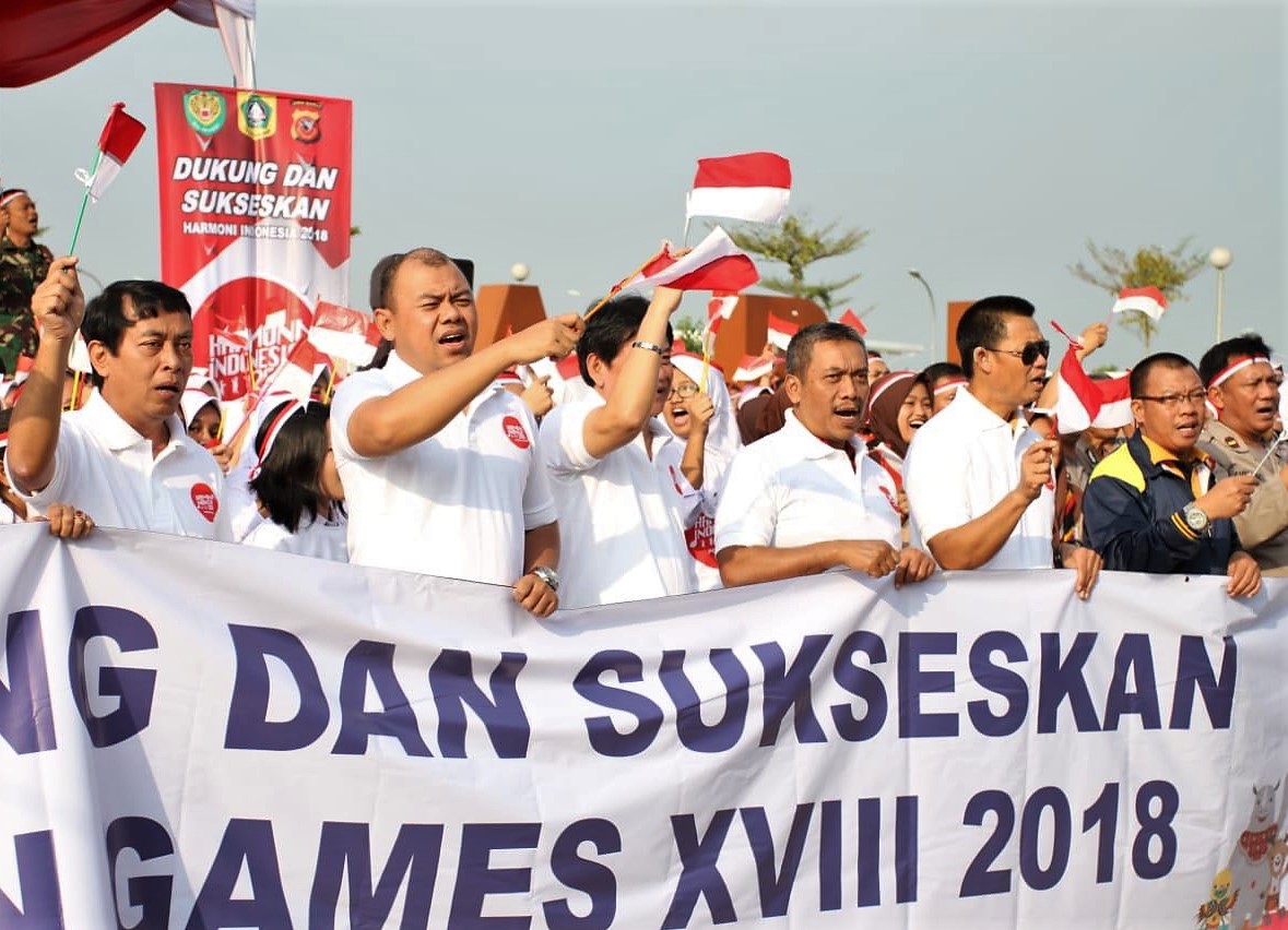 Harmoni Indonesia Sambut Hut Kemerdekaan dan Asian Games 2018