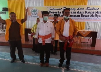 Hadiri Muscam Partai Golkar, RHS Dapat Hiou Untuk Menangkan Pilkada Simalungun 2020