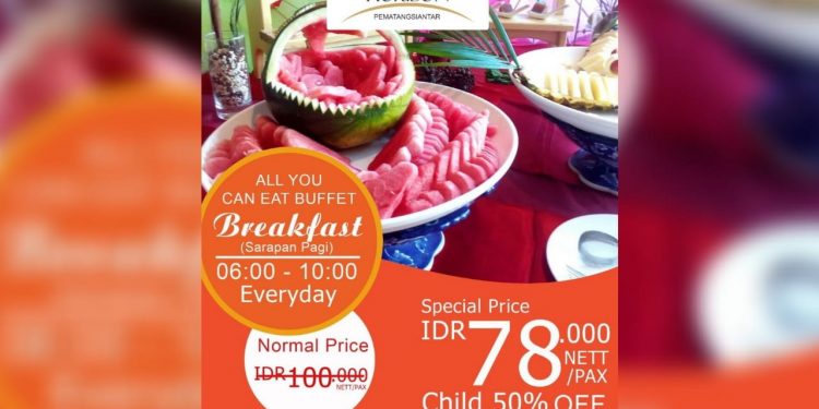Special Buffet Breakfast dengan Harga Spesial di Hotel Horison Pematangsiantar