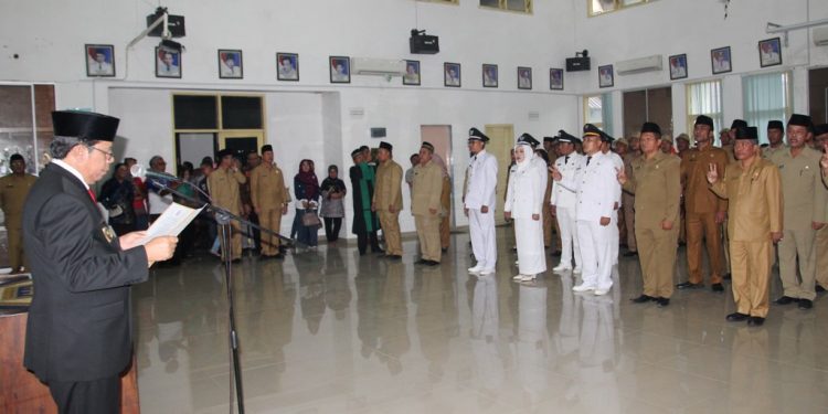 Selamat Bertugas, 80 Pejabat Eselon III dan IV Pemko Dilantik. Hamam Soleh AP Tempati Posisi Humas
