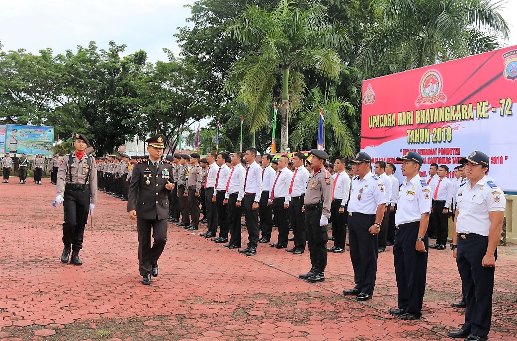 HUT Bhayangkara 72 di Nias, Momentum Sinergitas Polri-TNI dan Masyarakat