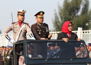 Peringatan HUT Bhayangkara di Polres Bogor, Personel Polri Gugur Diberi Penghargaan