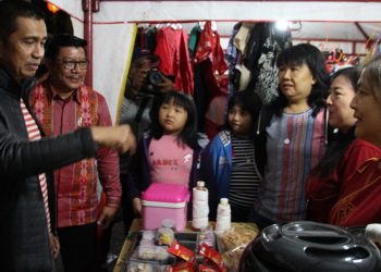 Imlek Fair Siantar 2019 Resmi Dibuka, Walikota Kunjungi Sejumlah Stand