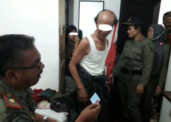 Alamak! Opung-Opung 75 dan 60 Tahun yang Lagi On Terjaring Razia Pekat di Siantar