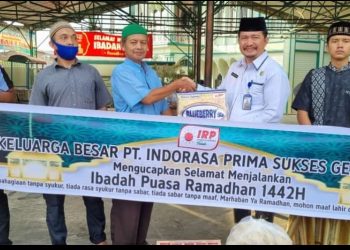 Ramadhan Berbagi, PT Indorasaprima Sukses Gemilang Bagikan Sembako ke Masjid di Siantar -Simalungun