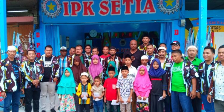 Rayakan Tahun Baru Islam, DPD IPK Labuhan Batu Santuni Anak Yatim Piatu