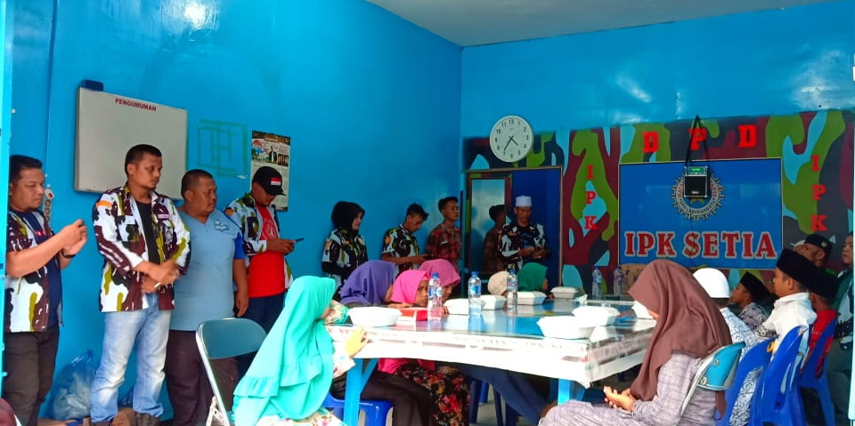 Rayakan Tahun Baru Islam, DPD IPK Labuhan Batu Santuni Anak Yatim Piatu