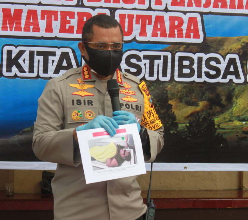 Penjahat Bersenjata Samurai Ditembak Mati di Medan