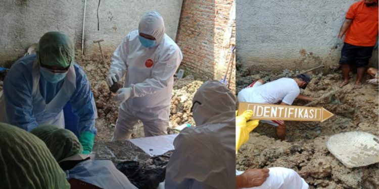 Penemuan Kuburan Dalam Rumah Kontrakan Pria Penganiaya Istri Siri Buat Gempar