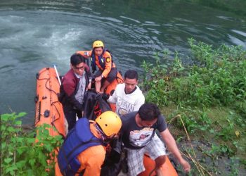 Jasad Iwan Siagian, Remaja di Toba yang Hanyut di Sungai Asahan Ditemukan