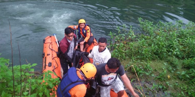 Jasad Iwan Siagian, Remaja di Toba yang Hanyut di Sungai Asahan Ditemukan