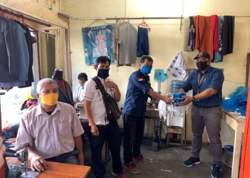 Didukung PT Japfa Comfeed Indonesia, PWI Simalungun Bagikan Masker