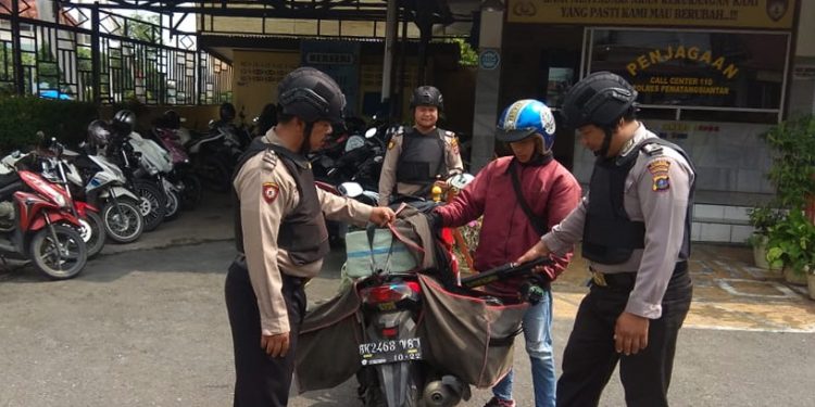 Ojek Online dan Pedagang Keliling Dilarang Masuk Polres Siantar Pasca Ledakan Bom di Polrestabes Medan
