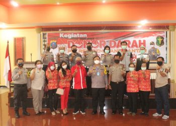 Polres Pematangsiantar Gelar Donor Darah