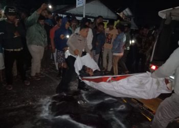 Donald Manalu Tewas Ditabrak Truk di Jalan Lintas Tarutung-Sipirok
