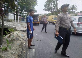 Suami Istri dan Anaknya Dijambret di Siantar Hingga Terseret di Aspal