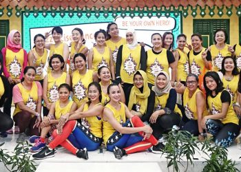 Tiga Tahun Berkiprah, Jazzercise Jakarta Serukan " Be Your Own Hero" di Hari Pahlawan