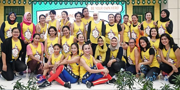 Tiga Tahun Berkiprah, Jazzercise Jakarta Serukan " Be Your Own Hero" di Hari Pahlawan Tiga Tahun Berkiprah, Jazzercise Jakarta Serukan " Be Your Own Hero" di Hari Pahlawan