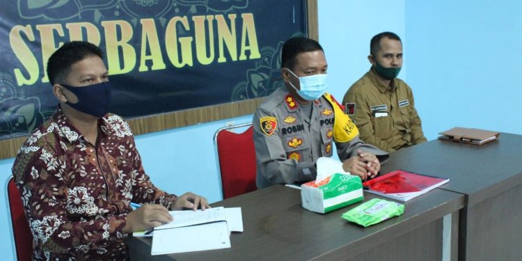 Jelang Pilkada 2020, Kapolres Sergai Ajak Penyelengara Pilkada Tetap Patuhi Protokol Kesehatan