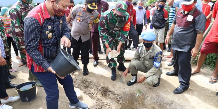 Jembatan Karya Bakti TNI akan Permudah Akses Masyarakat di Parbubu Pea dan Parbubu I Tarutung