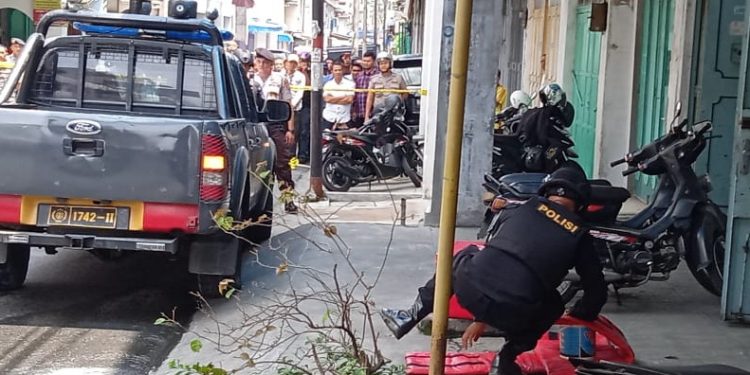 Sehari Jelang Pelantikan Presiden, Diduga Bahan Peledak Ditemukan di Jalan Cipto