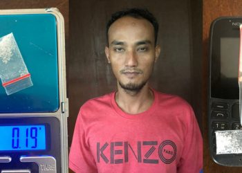 Suparno, Pengedar Sabu di Perdagangan Diringkus