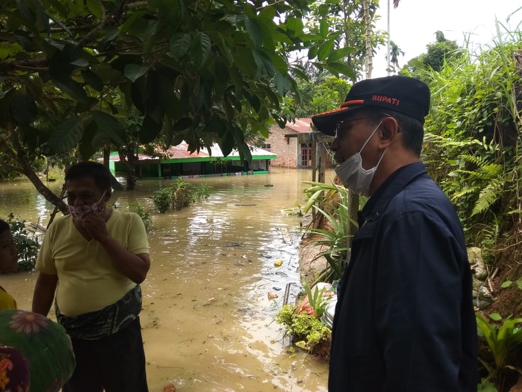 37 Kepala Keluarga Korban Banjir di Simalungun