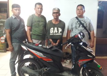 Seorang Petani di Madina Ditangkap Curi Sepedamotor