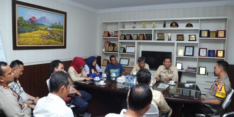 Ikatan Jurnalis Televisi Indonesia Bahas Isu Hoax bersama Kapolrestabes Medan