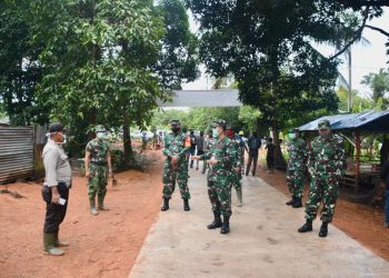 Kapendam I/BB : Melalui TMMD, TNI Hadir Untuk Penuhi Harapan Rakyat.