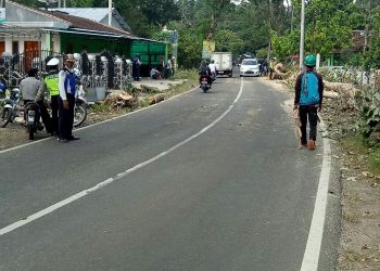 Polisi Amankan Pemasangan Kabel PLN