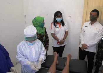 Walikota Siantar Datangi Puskesmas, Tinjau Pelayanan KB Serentak Sejuta Akseptor