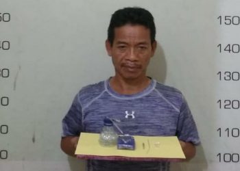 Tak Pandang Corona, Kakek Ini Tertangkap Isap Sabu